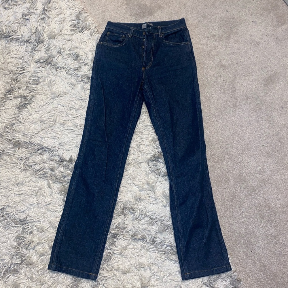 Boyish The Dempsey High-Rise Comfort Stretch Straight Leg Jeans